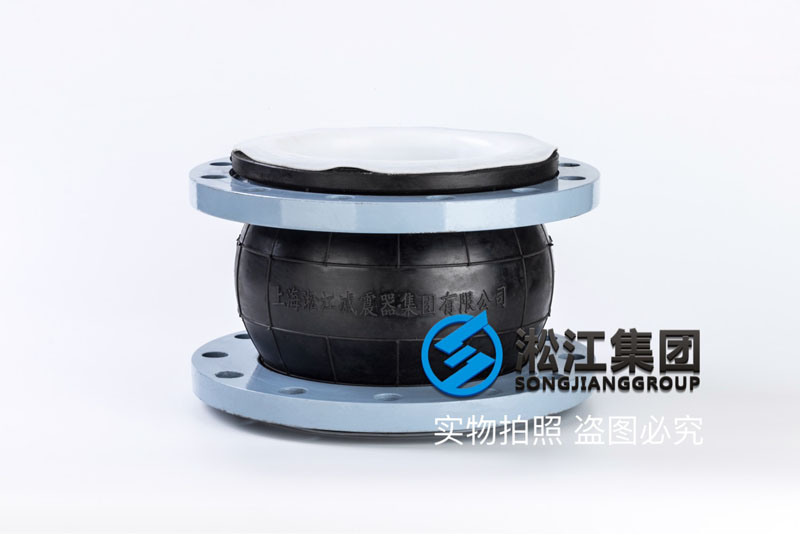 上海PTFE橡胶接头，DN65，超纯水用的